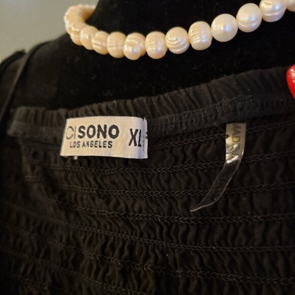 Cisono XL Black Dress - Picture 3 of 9